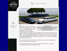 Tablet Screenshot of bigcatlimo.com